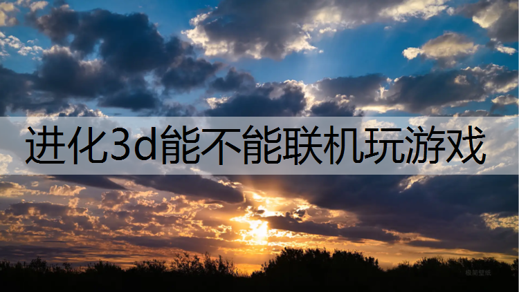 进化3d能不能联机玩游戏