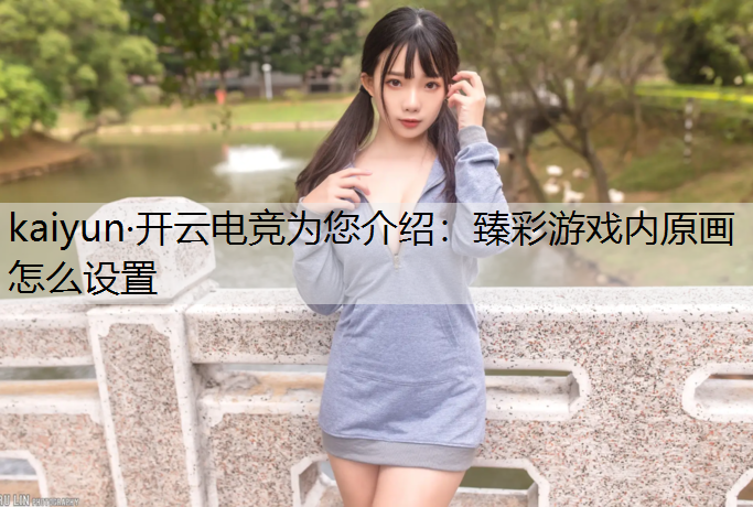 臻彩游戏内原画怎么设置