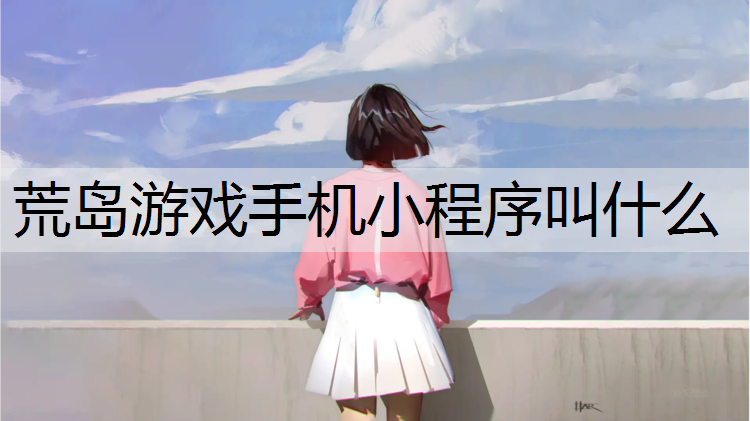 荒岛游戏手机小程序叫什么